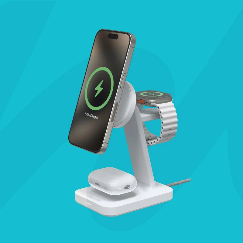 mophie 3-in-1 wireless charge stand