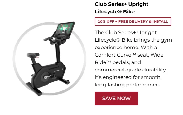Club Series+ Upright Lifecycle® Bike