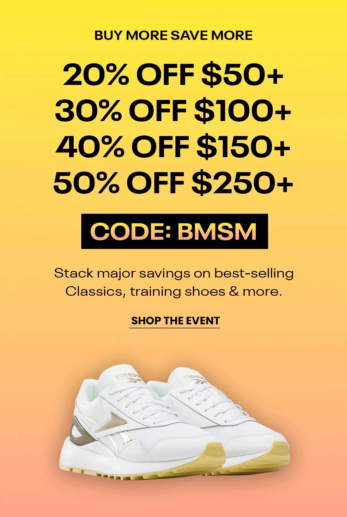 Save up to 50% Off