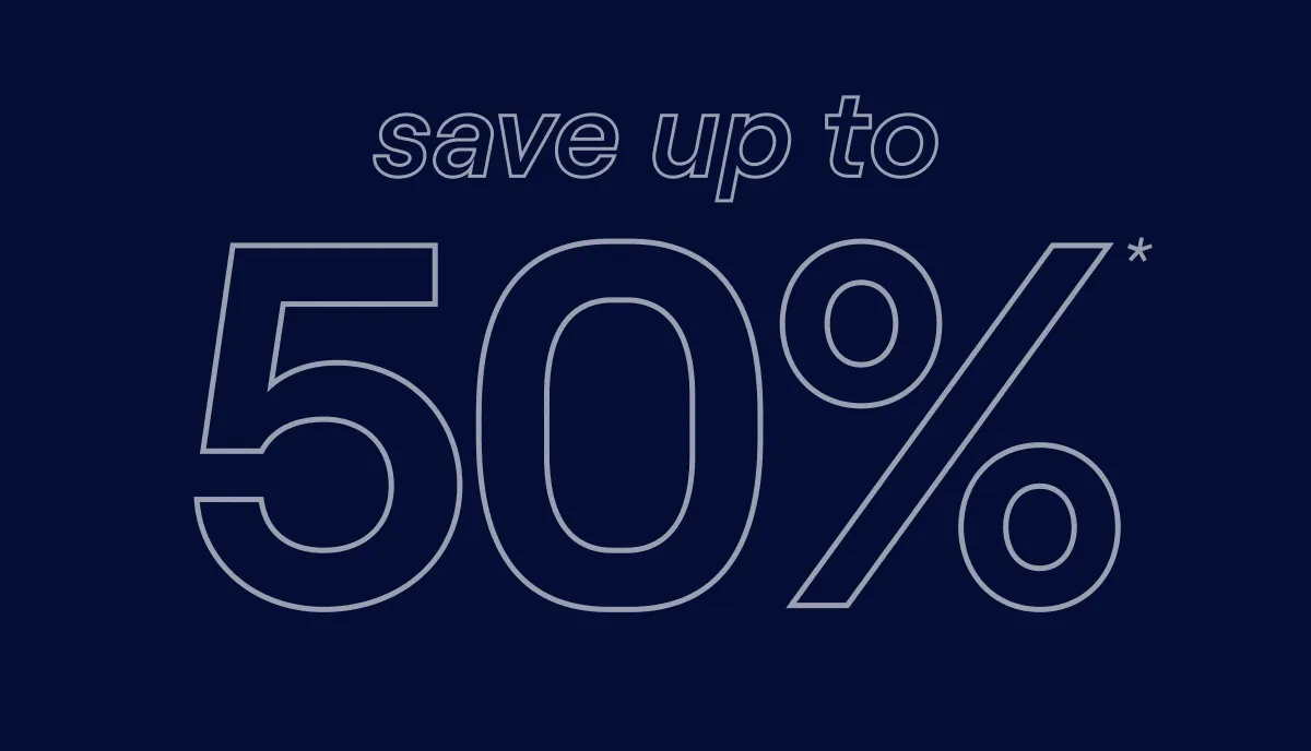 Save up to 50% on Mattresses*