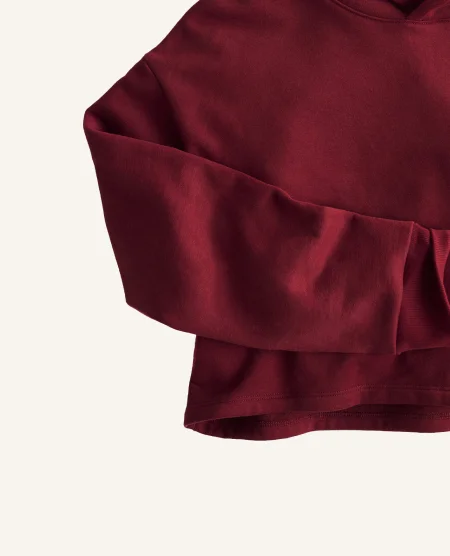 Happiness Cropped Hoodie