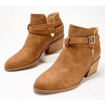 Dr. Scholl's Buckle Ankle Boot - Literally