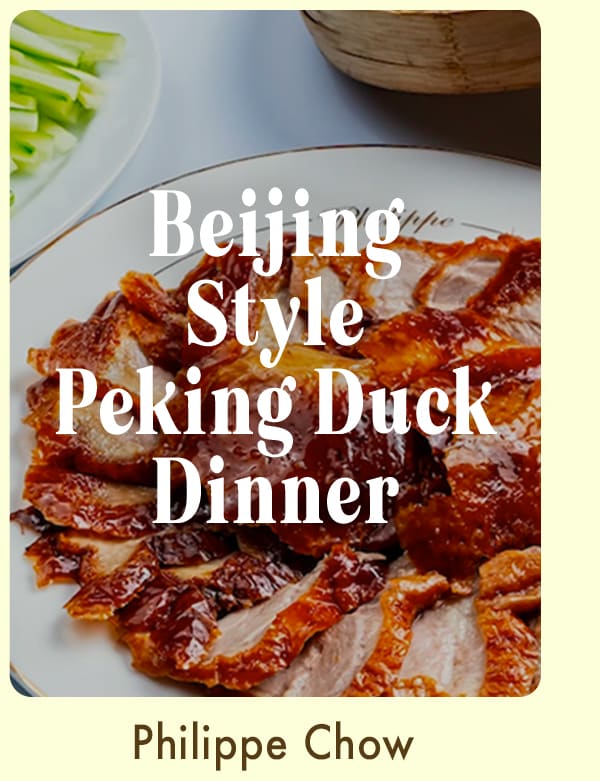 Beijing Style Peking Duck Dinner