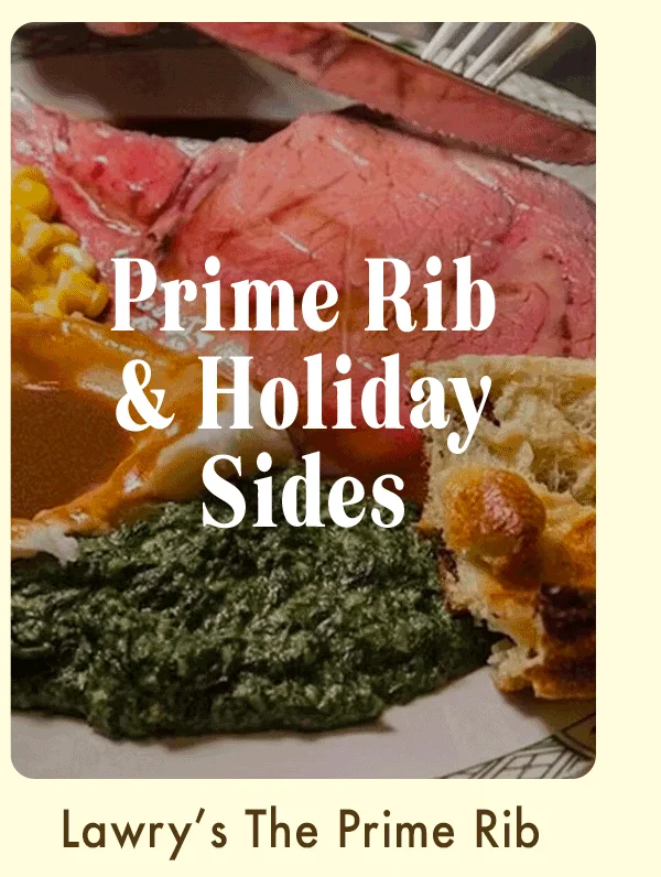 Prime Rib & Holiday Sides
