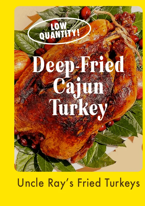 Deep-Fried Cajun Turkey