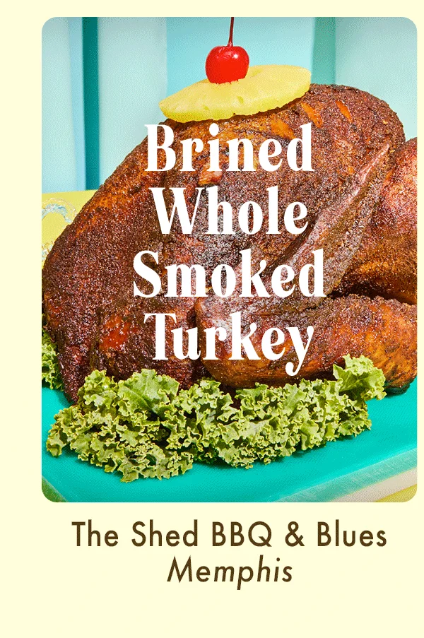 Brined Whole Smoked Turkey