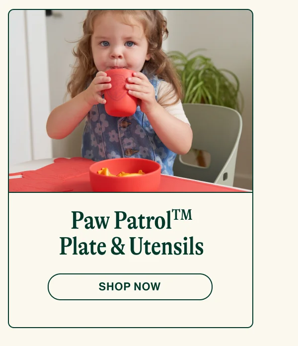 Paw PatrolTM Plate & Utensils. Shop Now