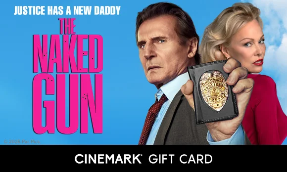 JUSTICE HAS A NEW DADDY | THE NAKED GUN | CINEMARK GIFT CARD