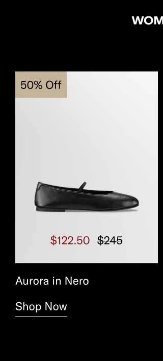 Aurora in Nero 50% off-Shop Now