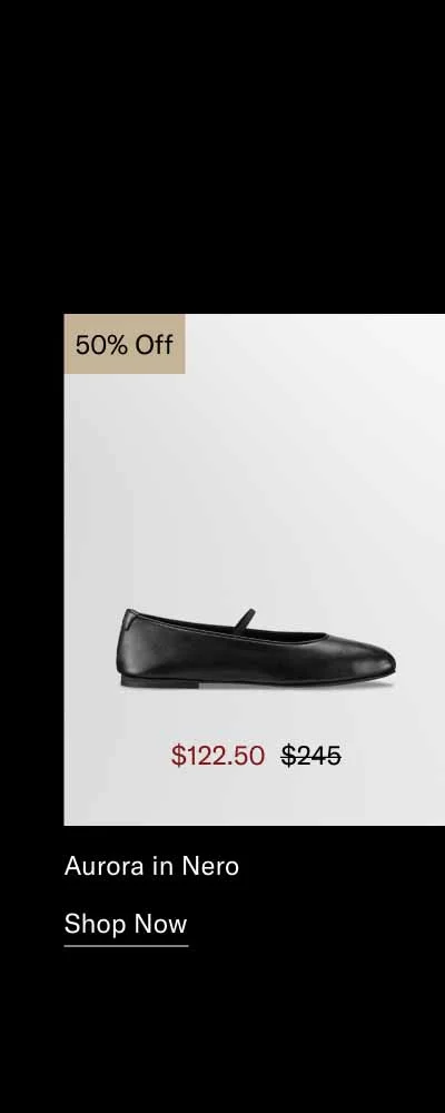 Aurora in Nero 50% off-Shop Now