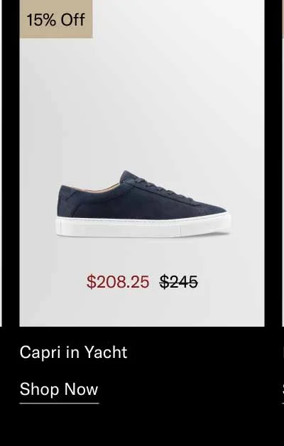 Capri in Yacht 15% off-Shop Now