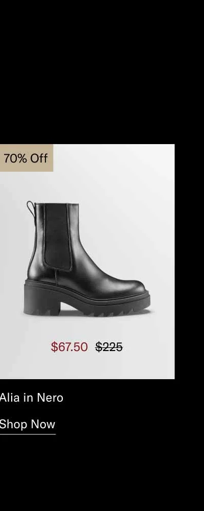 Alia in Nero 70% off-Shop Now
