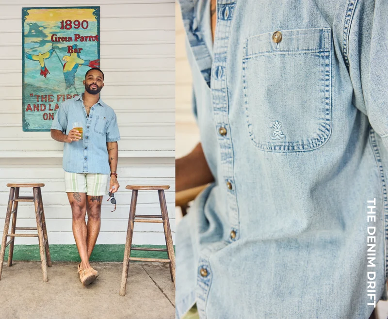Dock Shirt: The Denim Drift