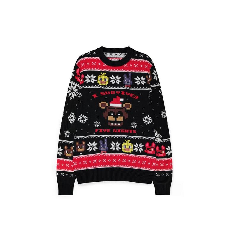 Five Nights at Freddy's Holiday Sweater GameStop Exclusive - Size: Large - Geeknet
