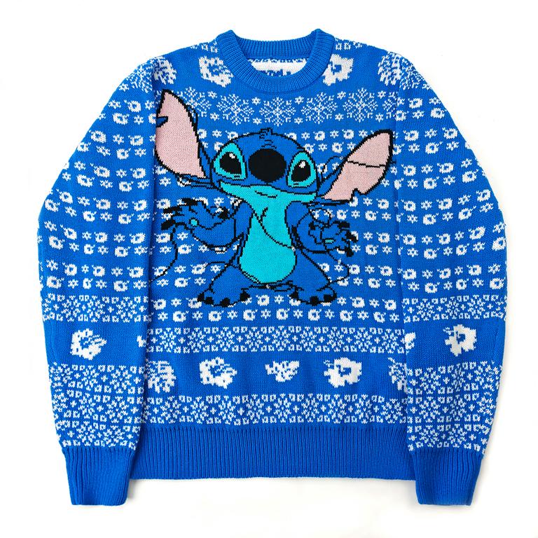Disney Stitch Light Up Holiday Sweater GameStop Exclusive - Size: Large - Geeknet