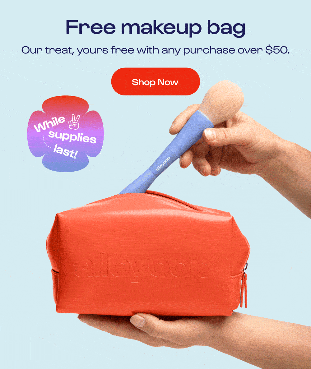 Free makeup bag