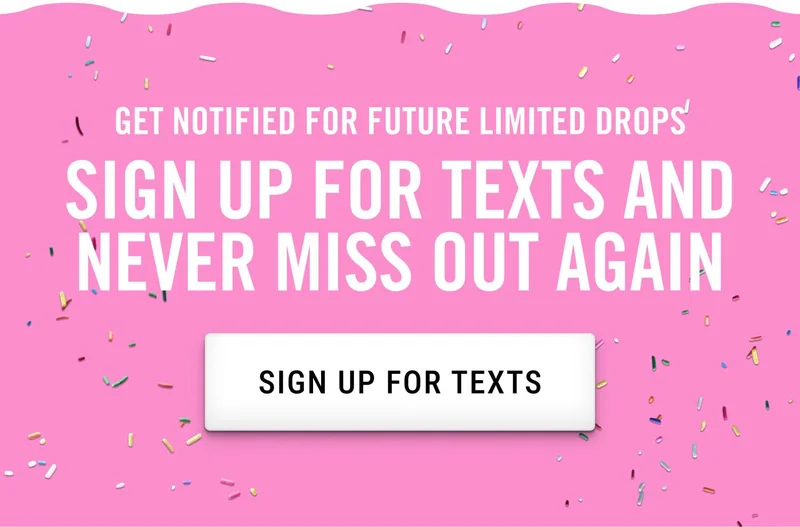Sign up for texts