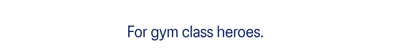 For gym class heroes.