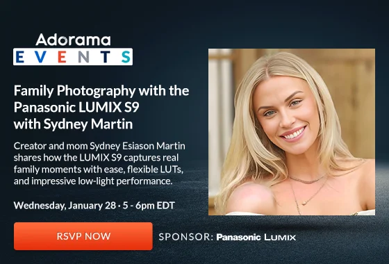 Event: Family Photography with the Panasonic LUMIX S9 | RSVP Now