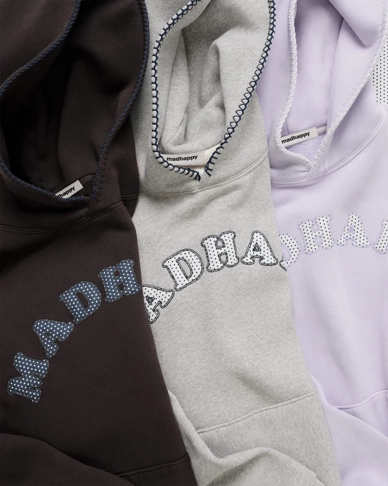 Polka Dot Applique Cooper Hoodie