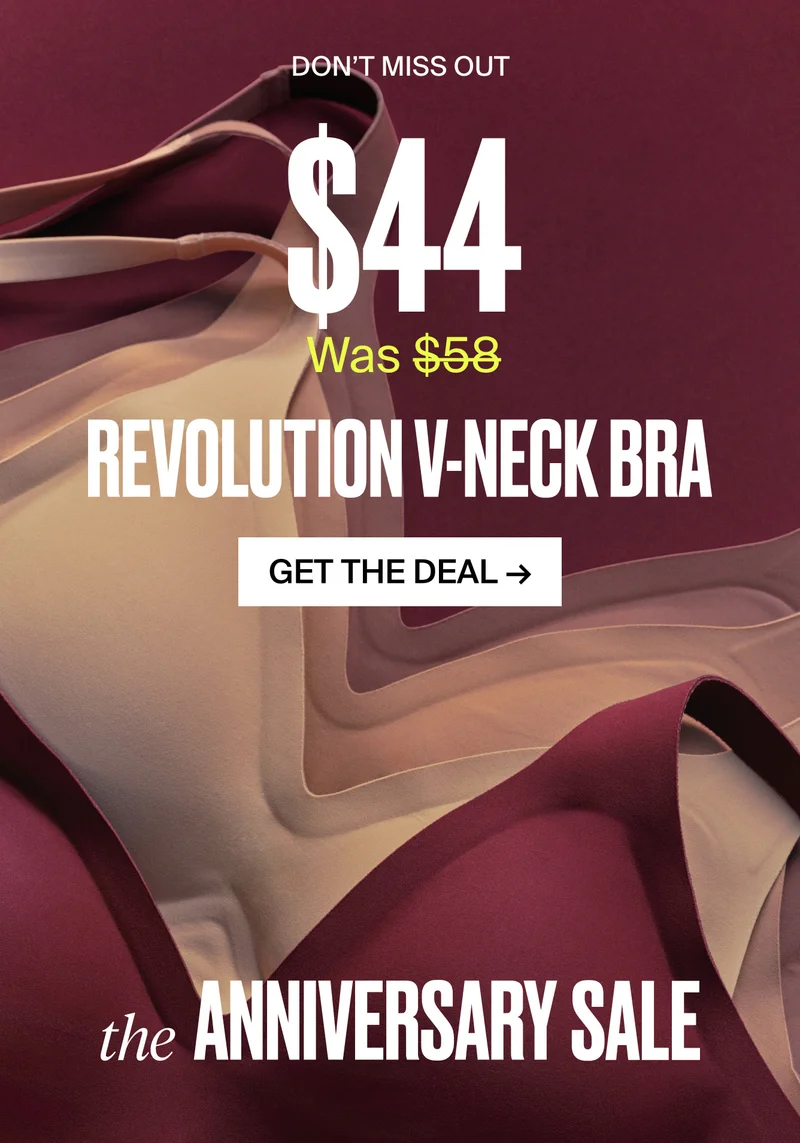 25% OFF REVOLUTION V-NECK BRA.