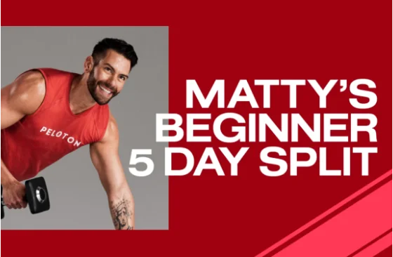 Matty's Beginner 5 Day Split
