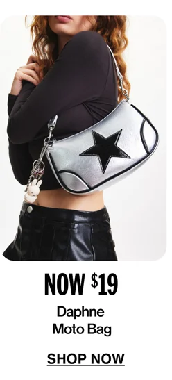 NOW $19 | Daphne Moto Bag