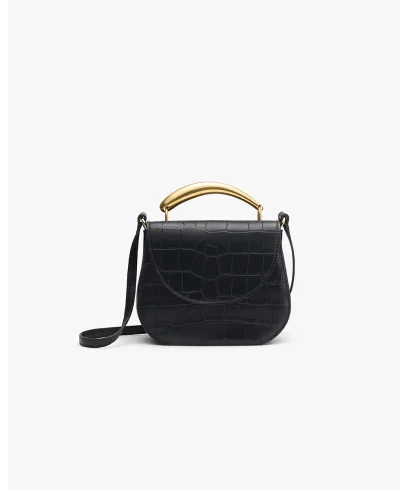 Nova Bag Black Croco