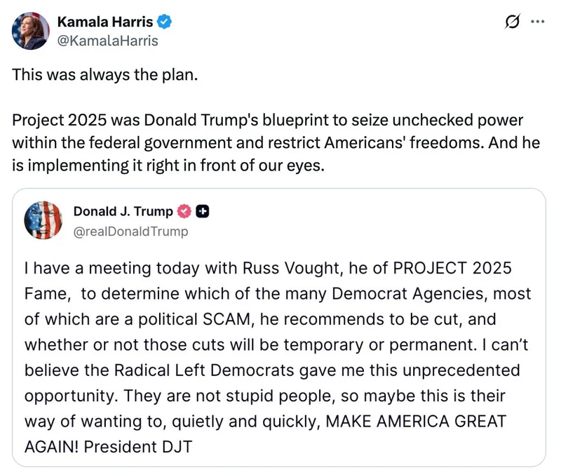 Kamala Harris on X Kamala Harris on X