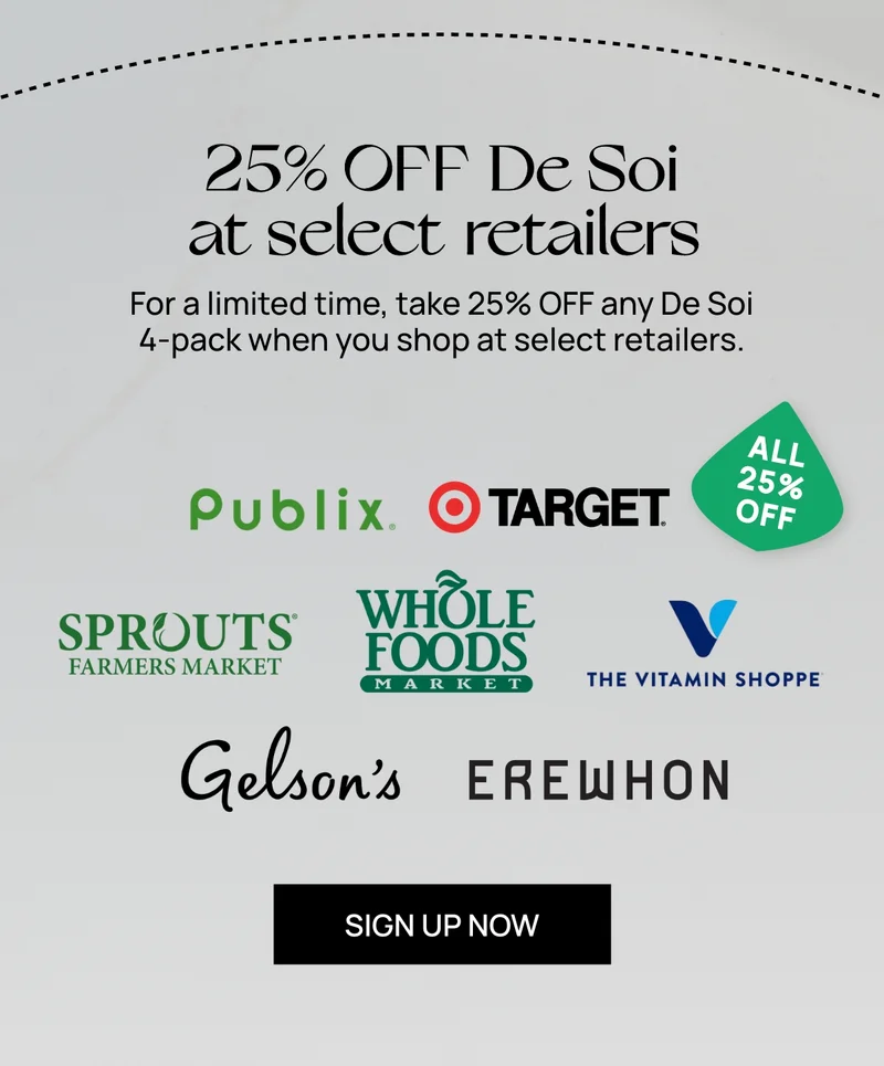 25% off De Soi at select retailers