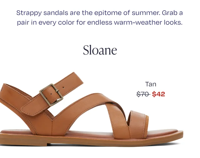 Sloane Strappy Sandal - Image