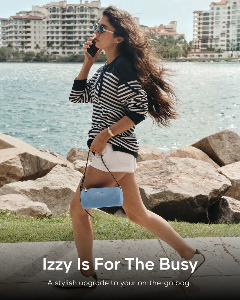 Izzy Is For The Busy A stylish upgrade to your on-the-go bag.