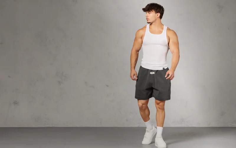RIBBED SHORT