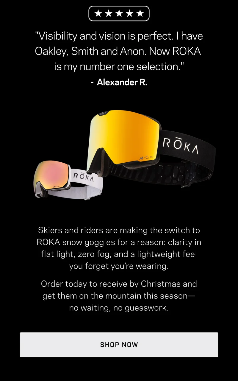Shop ROKA Snow Goggles