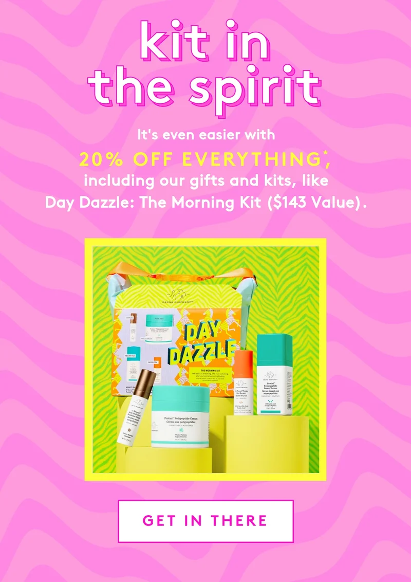 Shop 20% Off Sitewide Including Gifts and Kits