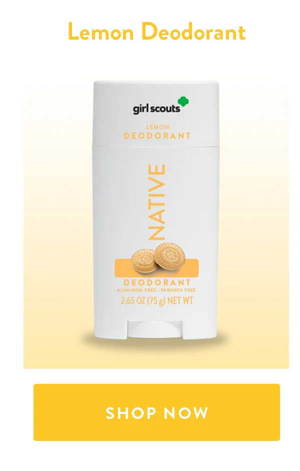 Lemon Deodorant | SHOP NOW