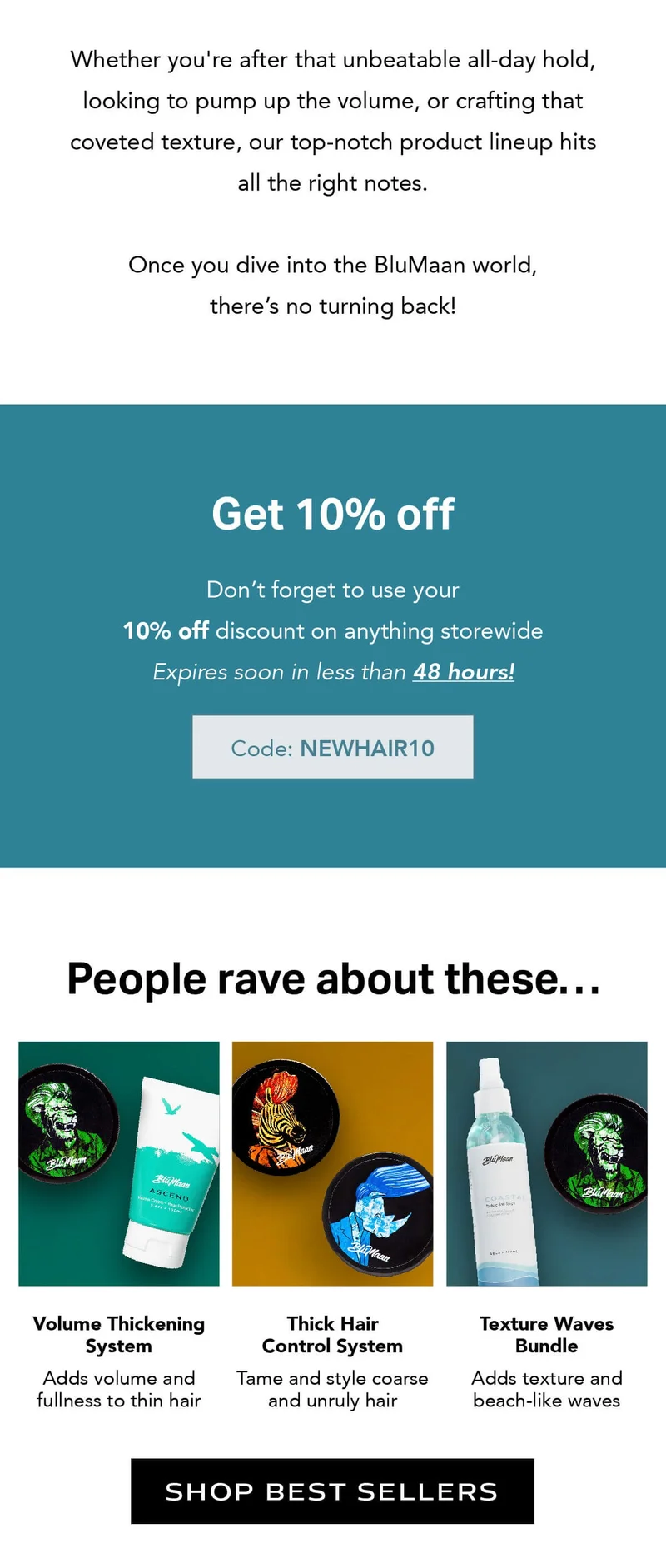 You Deserve Better - Get 10% OFF with code WELCOME10