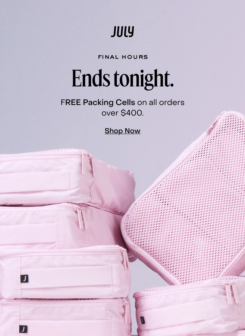 Ends tonight. FREE Packing Cells on all orders over $400.