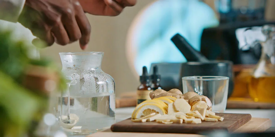Reduce fatigue by making Joe’s ginger lemon potion