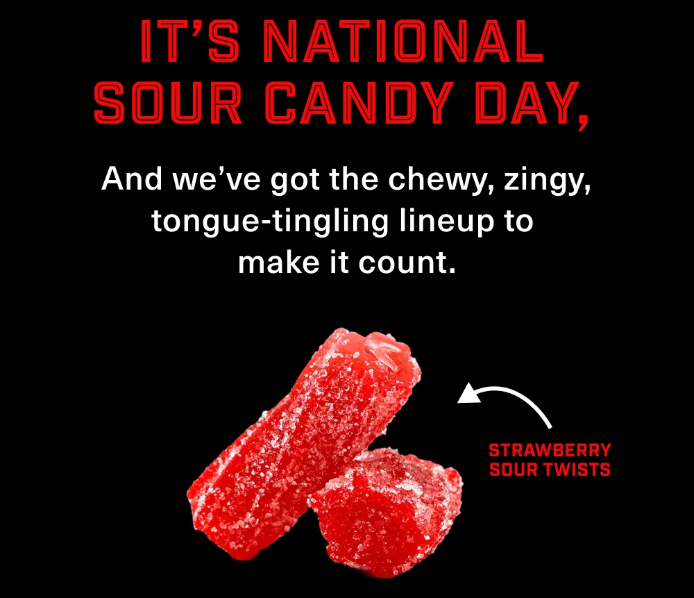 It's National Sour Candy Day!