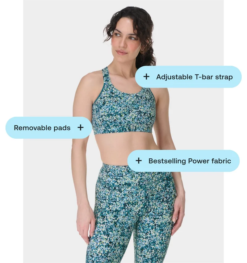 Power Medium Support Seam-Free Bra