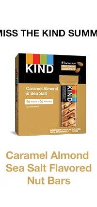 Caramel Almond & Sea Salt Nut Bars