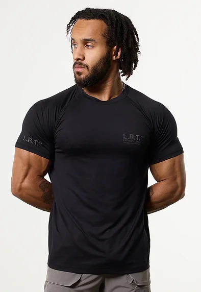 LRT Black Performance T Shirt