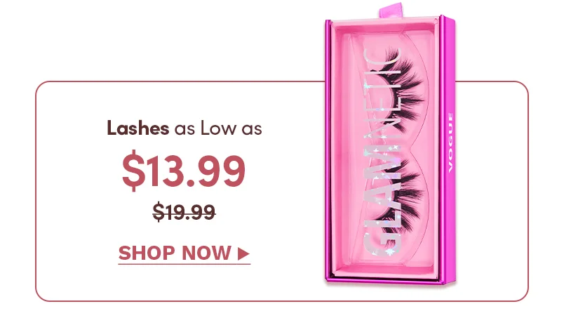 Shop as low as $13.99 lashes with the code BLOWOUT