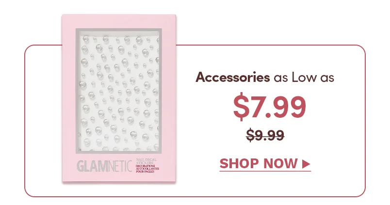 Shop as low as $7.99 accessories with the code BLOWOUT