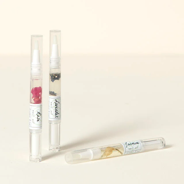 Nourishing Floral Nail Care Pens - Set of 3