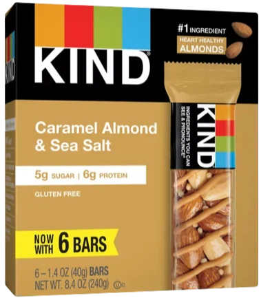 Image of KIND Caramel Almond & Sea Salt Kind Bar (6 Pack)