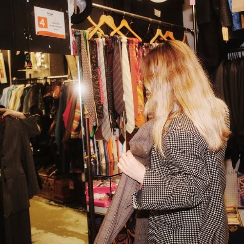 Vintage shopping