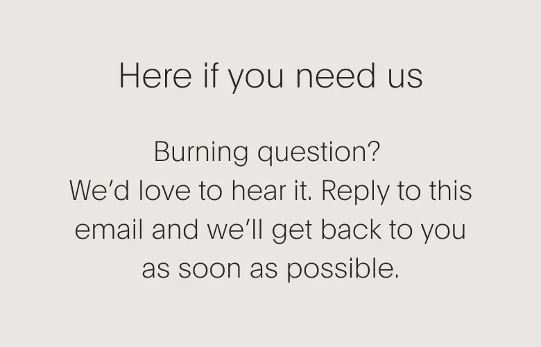 Get in touch