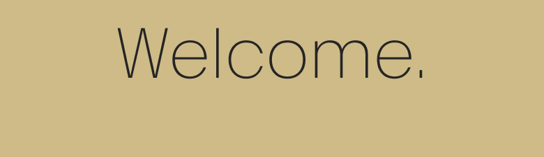Welcome